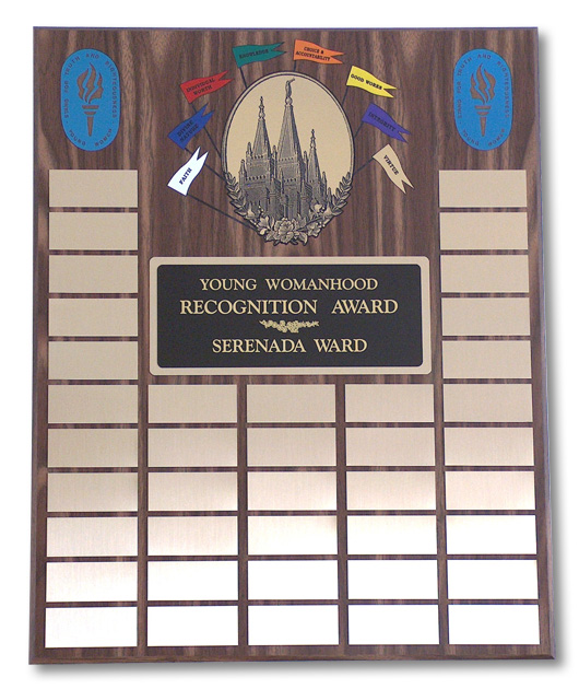 Medium Young Women Plaque Medium Young Women Plaque