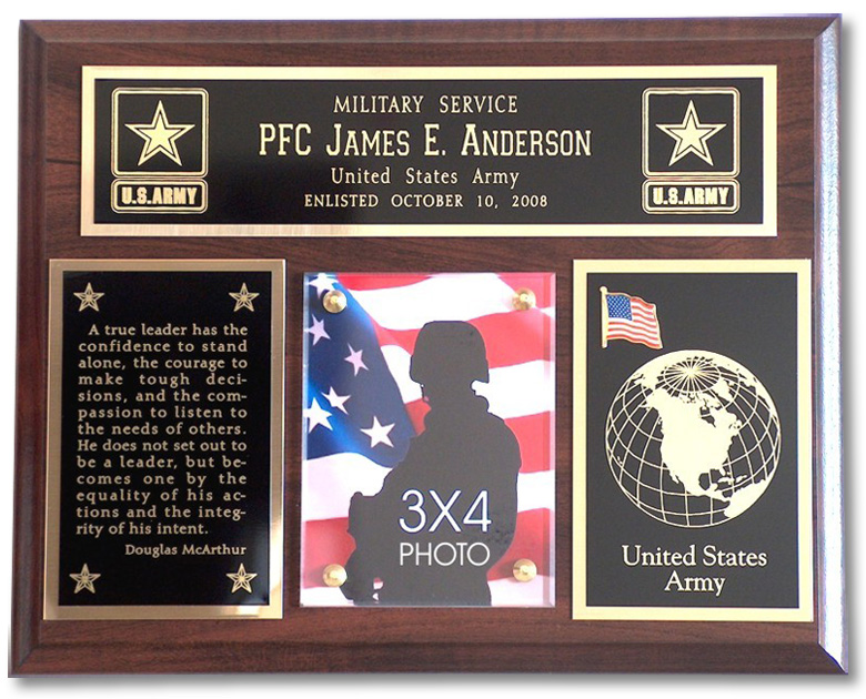 Army Plaque