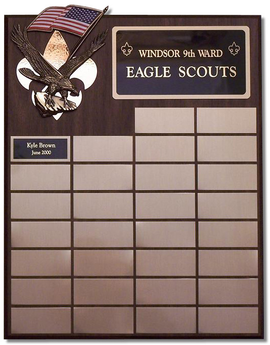 Small Eagle Scout Plaque - Click Image to Close