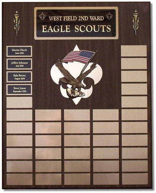 Medium Eagle Scout Plaque Medium Eagle Scout Plaque